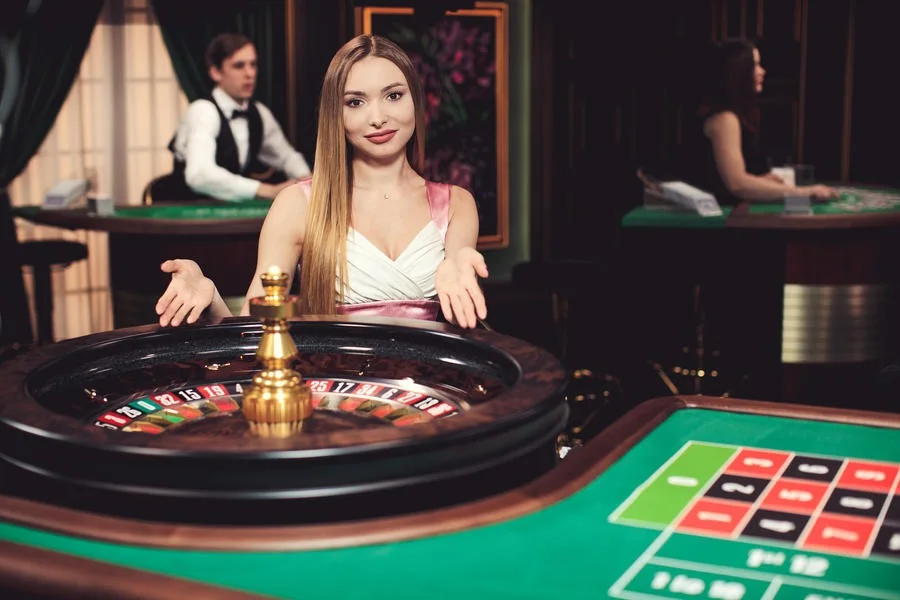 Meja dealer langsung untuk permainan kasino live